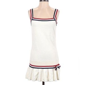 JUICY COUTURE Y2K 2000’s White Short Colorblock Terry Dress